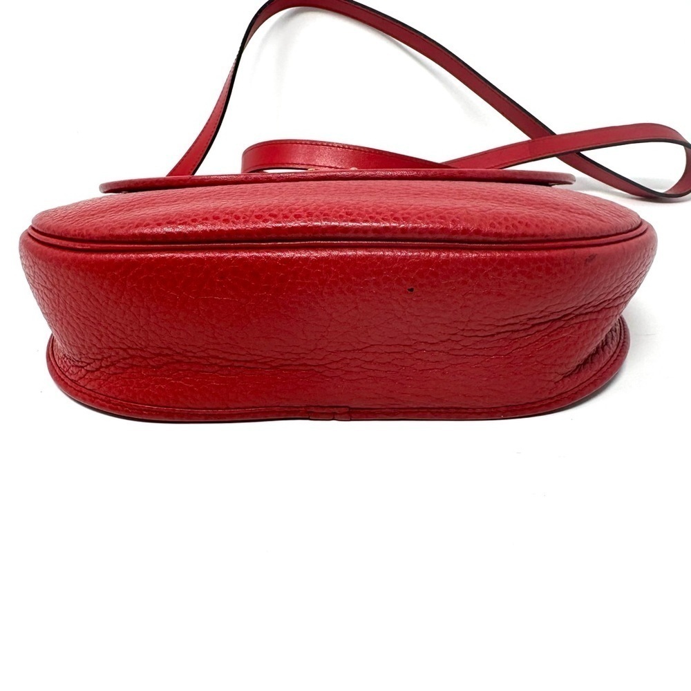 Christian Dior Vintage Bobby Saddle Red Leather Crossbody Shoulder Bag - Picture 7 of 13